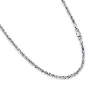 Sterling Silver 925 5mm Rope Chain – 100